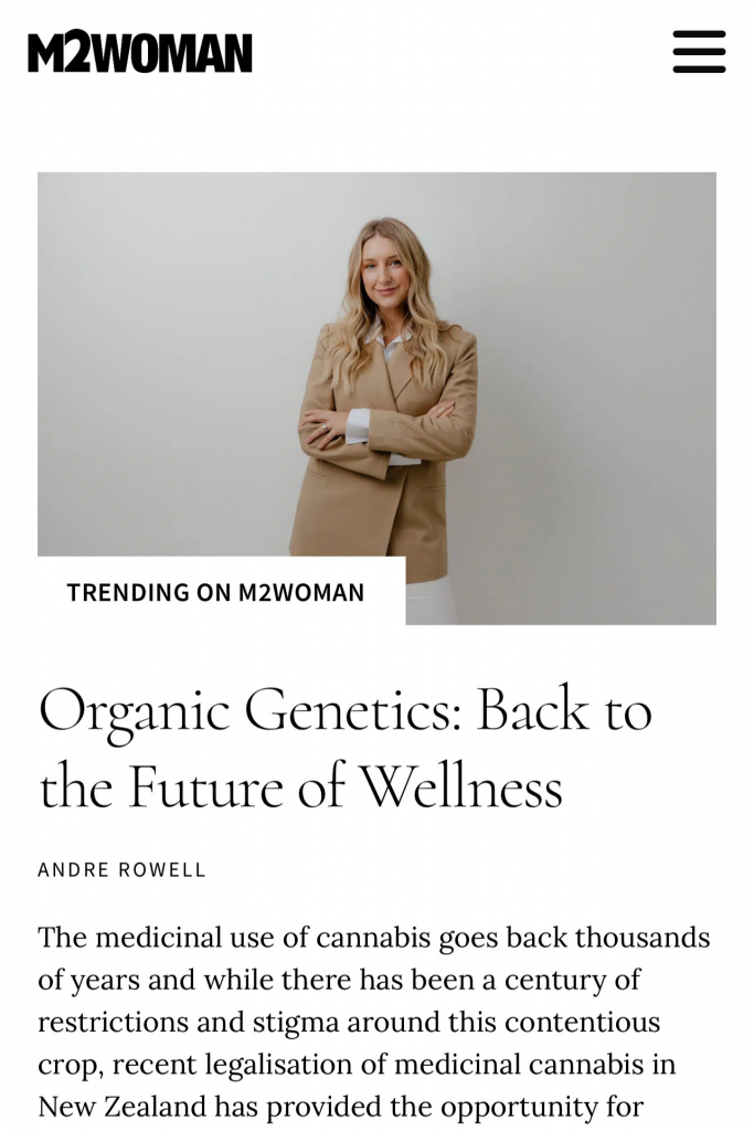 Holly Wright Organic Genetics